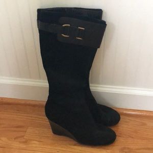 Aerosoles Black Heeled Boots